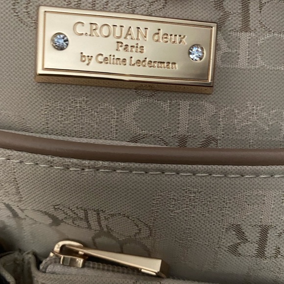 C.Rouan Deux Paris by Celine Lederman med. Crossover purse - Picture 2 of 7